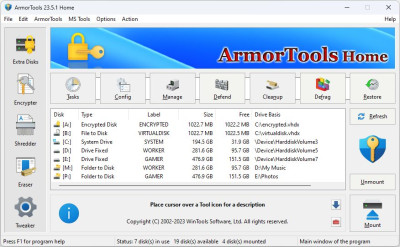 Armor Tools 22.8.1 screenshot