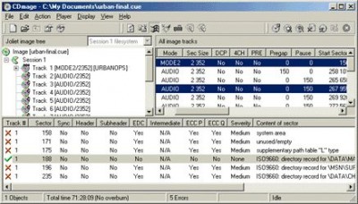 CDmage 1.02.1 Beta 5 screenshot