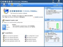 Comodo Personal Firewall Pro 3.0.14.276 / 2.4.176 RU screenshot