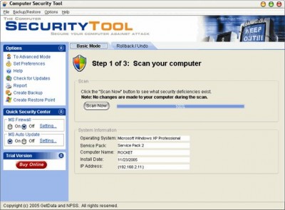 Computer Security Tool 3.4.57 screenshot