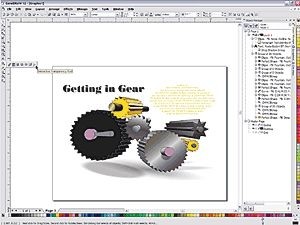 CorelDRAW Graphics Suite X3 (13) SP1 screenshot