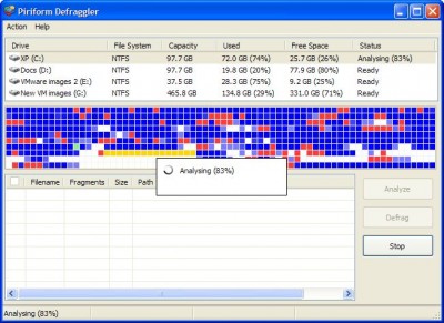 Defraggler 1.01.044 beta screenshot