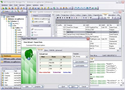 EMS PostgreSQL Manager 3.8 screenshot