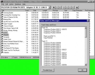 Exact Audio Copy 0.99prebeta 1 screenshot