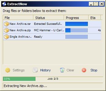 ExtractNow 4.8.3.0 screenshot