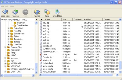 File Recovery 1.0 screenshot