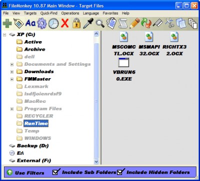 FileMonkey 10.88 screenshot