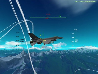 Flight Simulator Screensaver 1.1 screenshot