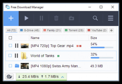 Free Download Manager 5.1.38 screenshot