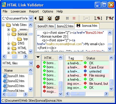 HTML Link Validator 4.52 screenshot