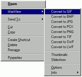 IrfanView ShellExtension 1.01 screenshot