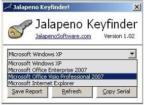 Jalapeno Keyfinder 1.05 screenshot