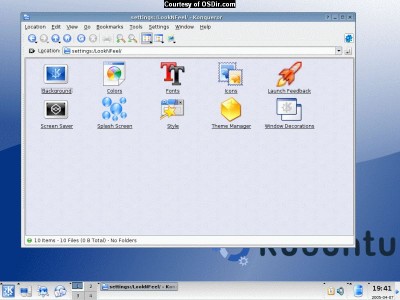 Kubuntu 7.10 Final screenshot