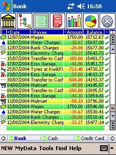 Mastersoft Money 6.0 screenshot