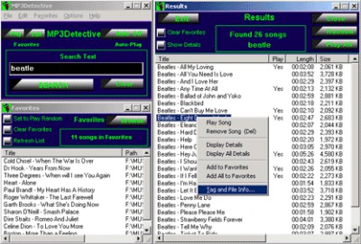 MP3Detective 5.7.0 screenshot
