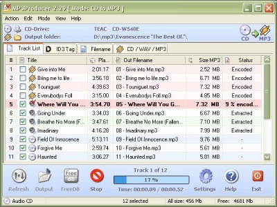 MP3Producer 2.56 RU screenshot