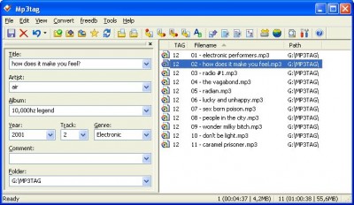 MP3tag (universal Tag Editor) 2.39 Final screenshot