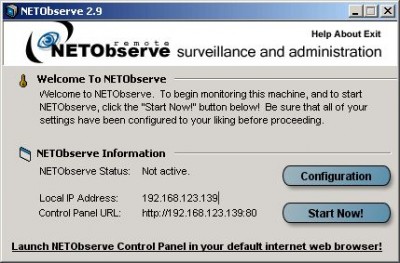 NETObserver 2.98 screenshot