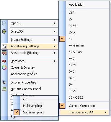 nVIDIA Tray Tools 1051 Beta 4 (x86) screenshot