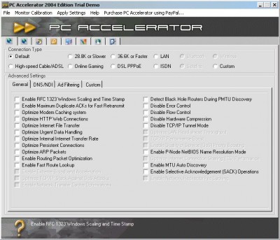 PC Accelerator 2007 1.5 screenshot