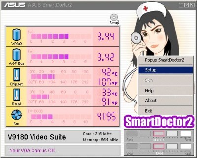 SmartDoctor 4.98 screenshot