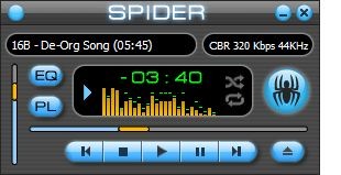 Spider Player Basic 2.1 screenshot