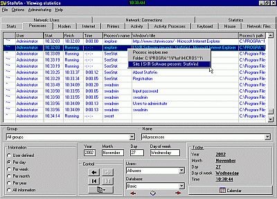 StatWin Enterprise 7.6.3 screenshot