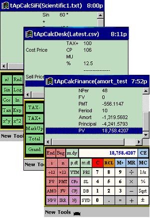 TapCalc Suite 1.41 screenshot