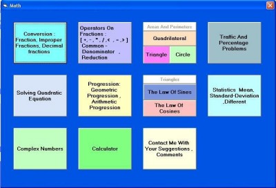 The Math Homework Maker 1.0 screenshot