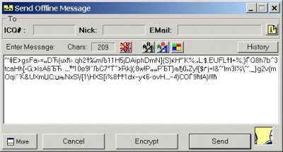 Top Secret Messenger 2001 screenshot