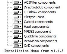 Vista Codec x64 Components 1.3.5 Final screenshot