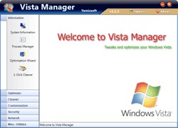 Vista Manager 1.4.0 screenshot