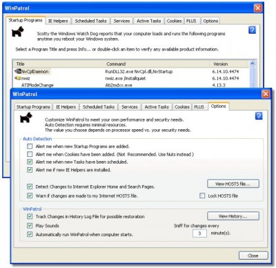 WinPatrol 12.2.2007 screenshot