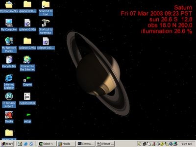 Xplanet 1.2.0 screenshot